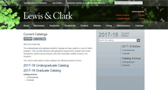 Desktop Screenshot of docs.lclark.edu
